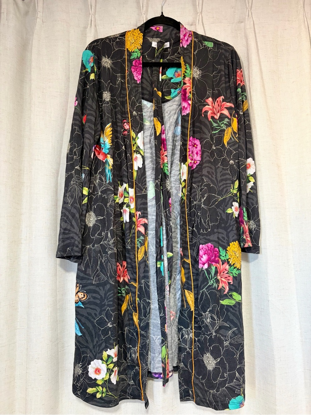 Johnny Was Floral Robe - Picture 4 of 6
